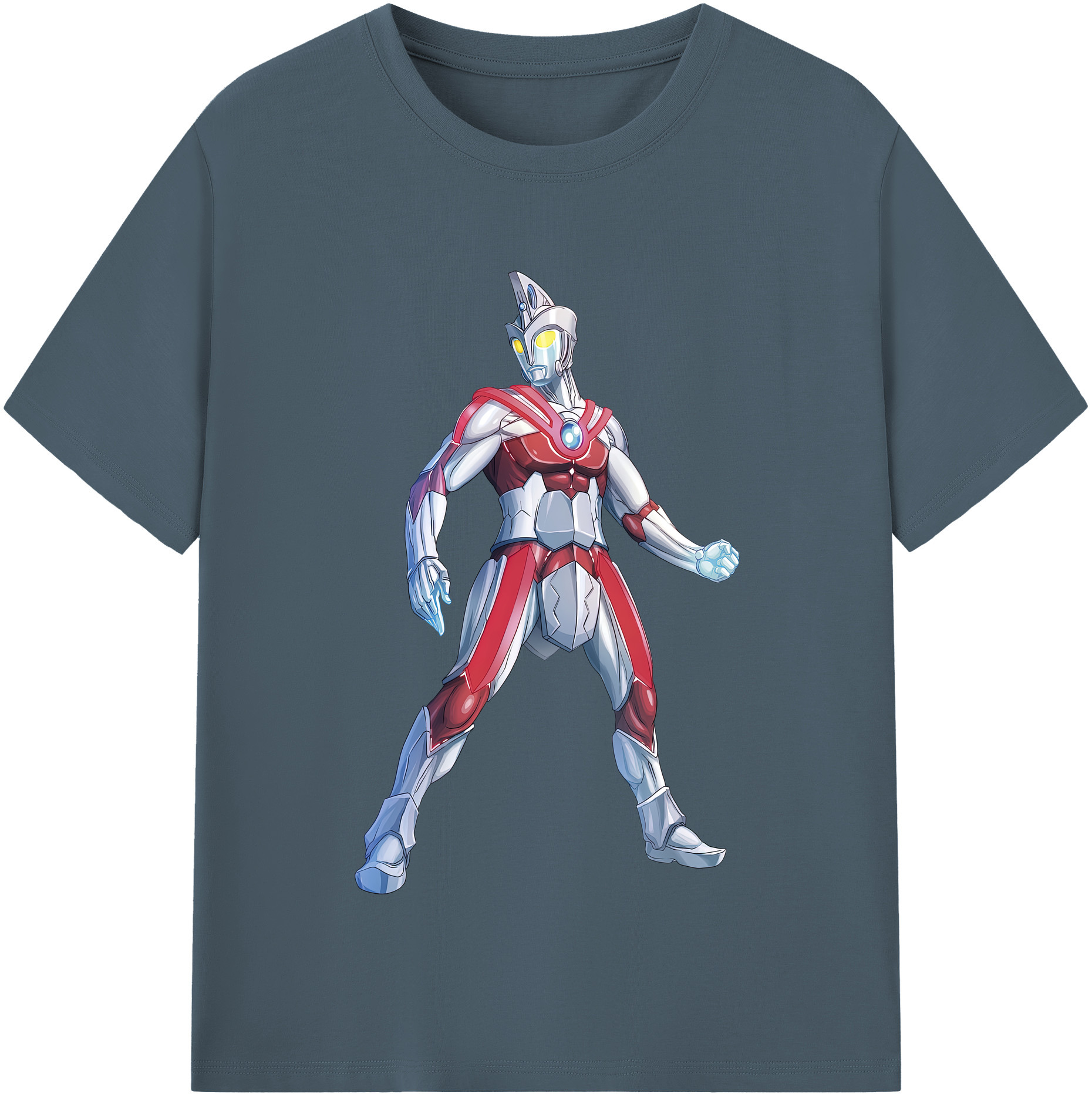 （画像用） ウルトラマン Ultraman 綿100％半袖Tシャツ（フロントプリント）